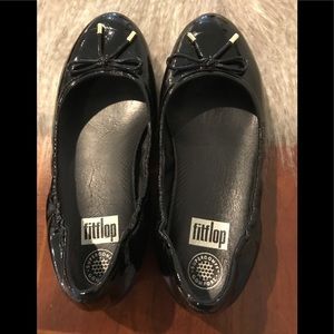 Black Fitflop ballerina flats
